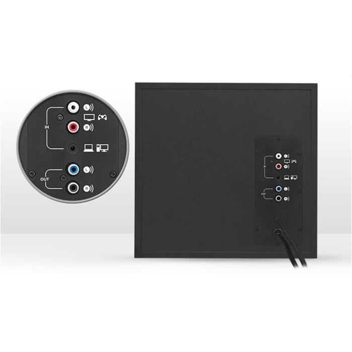 Altavoz para PC con cable - Logitech - Z533 - Negro