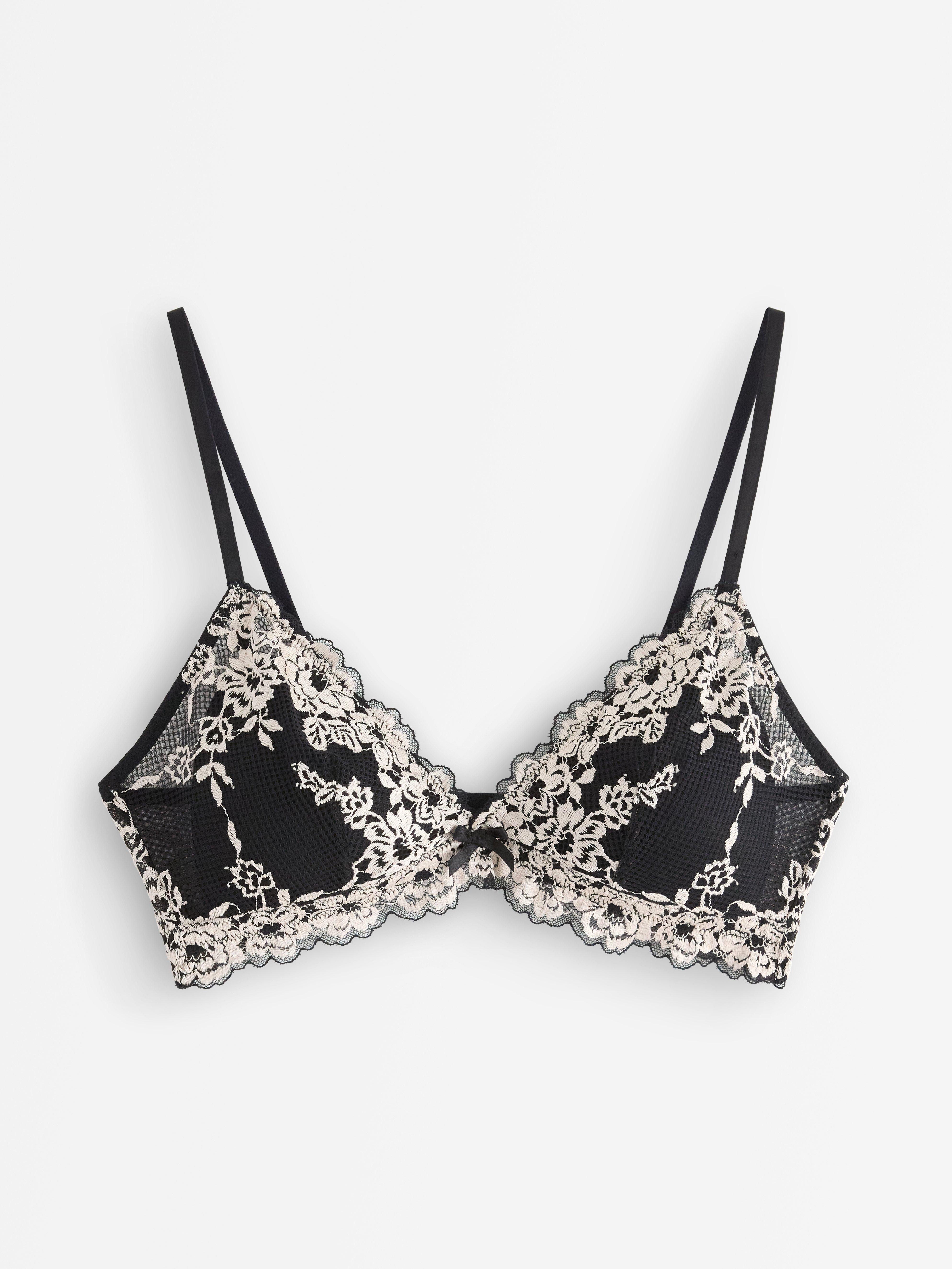 Bralette i kalhotky černá
