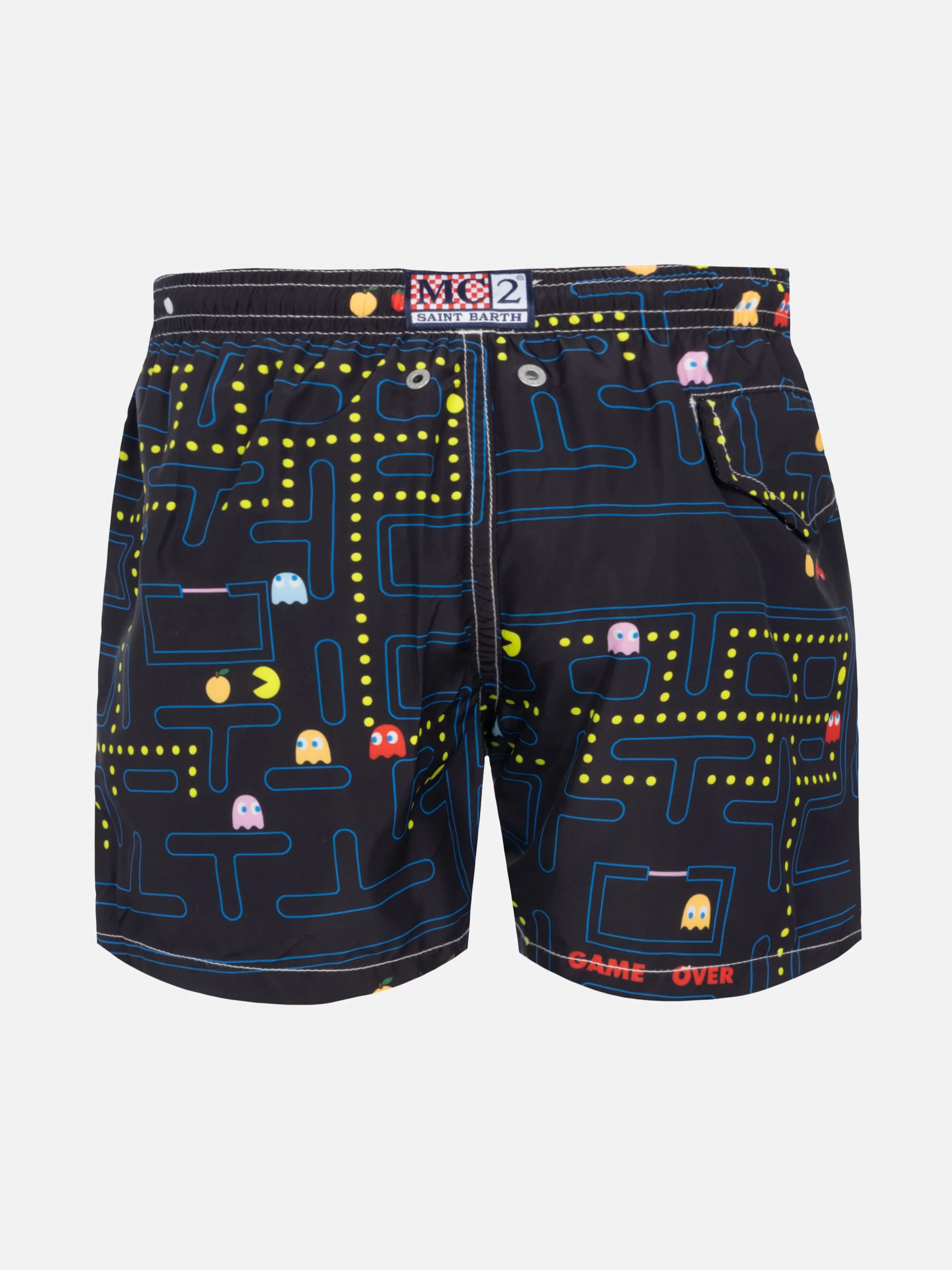 Costume mare Jean Lighting in tessuto leggero con stampa Pac-Man | PAC
