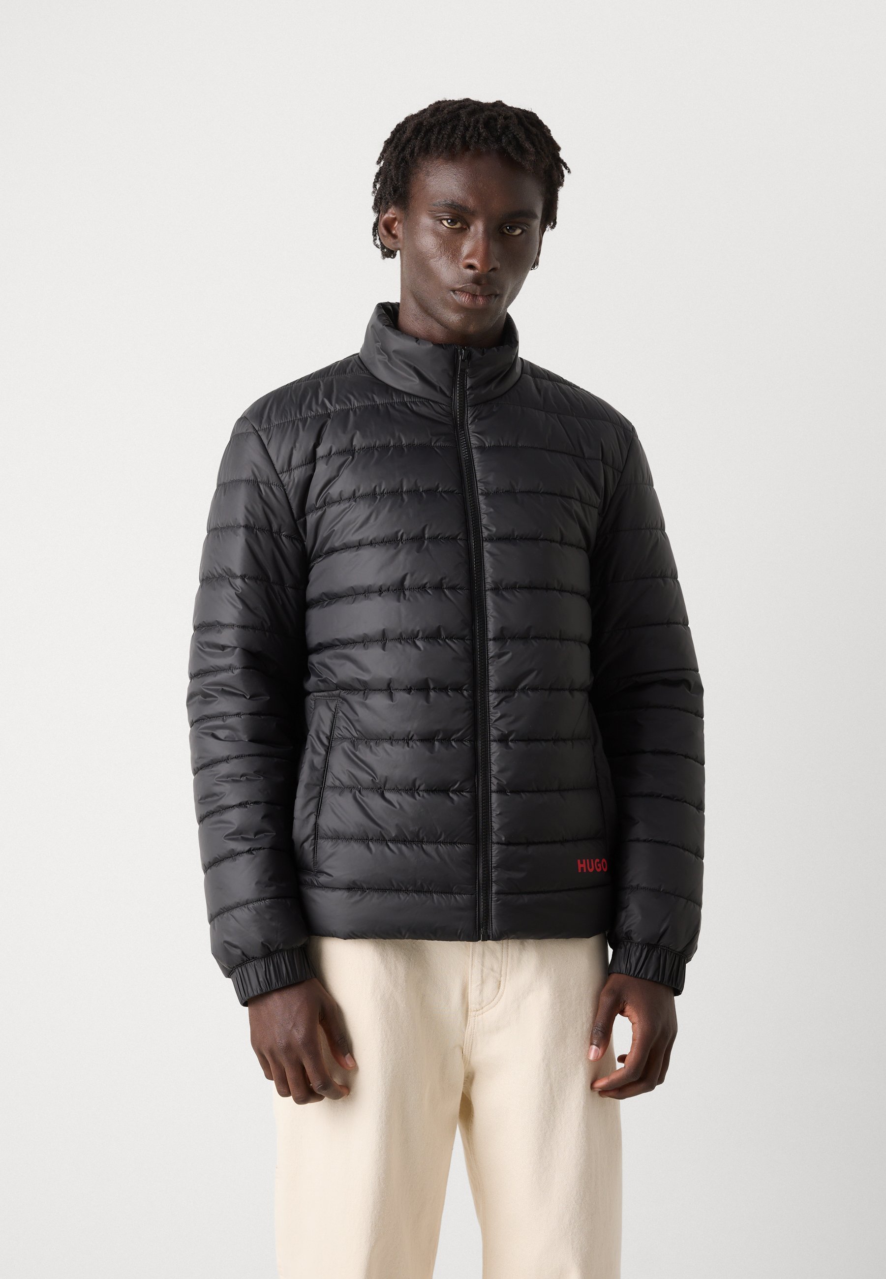 HUGO BRENTI - Lett jakke - black