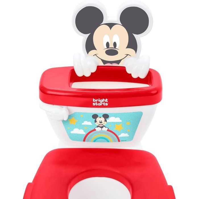 DISNEY BABY - TOPOLINO - Mini WC con riduttore per sedile incluso, 2 in 1, MySize, vasino rimovibile per una facile pulizia