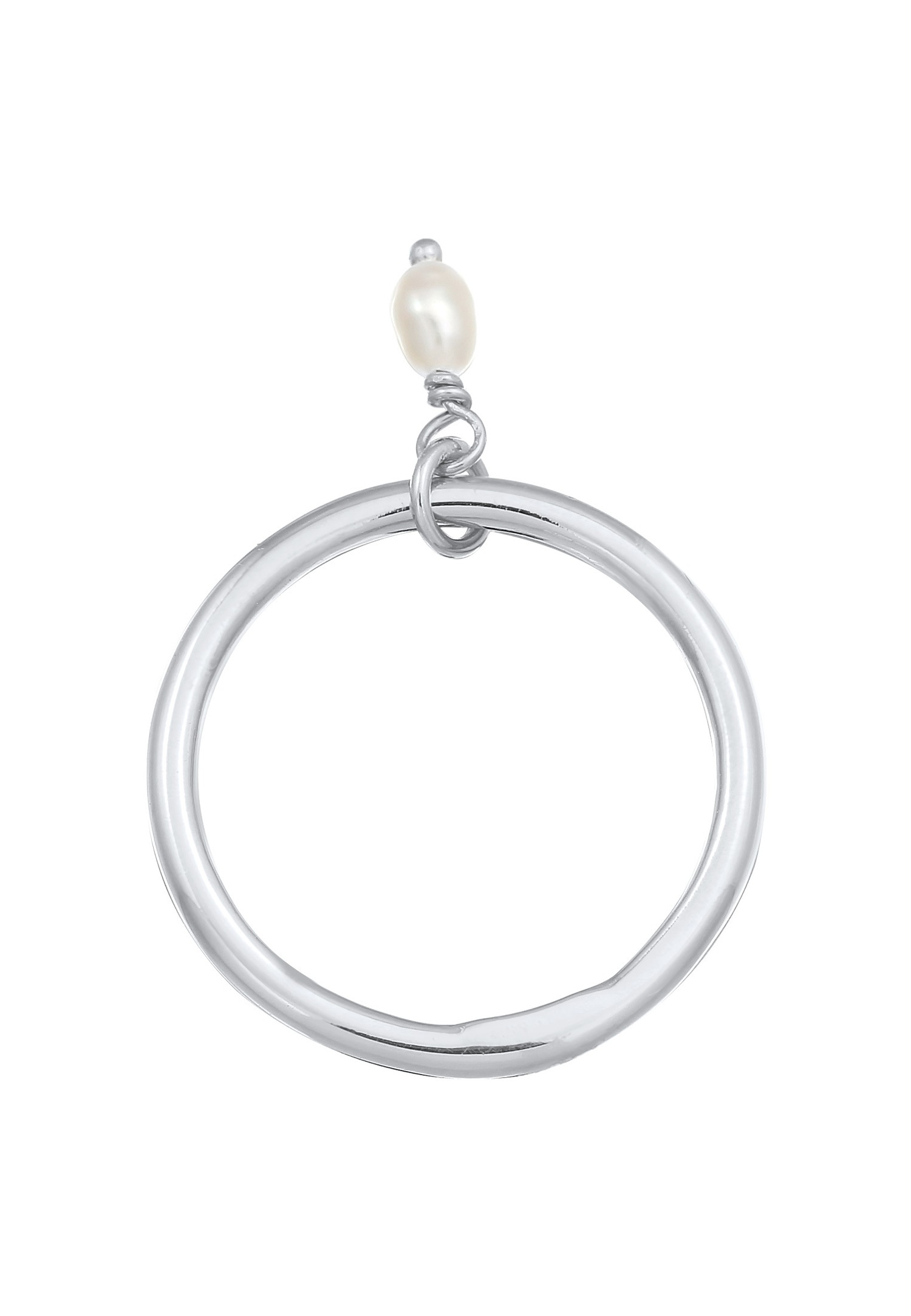 Elli Femmes Pile Basique avec Perle de Culture d'Eau Douce en Argent Sterling 925