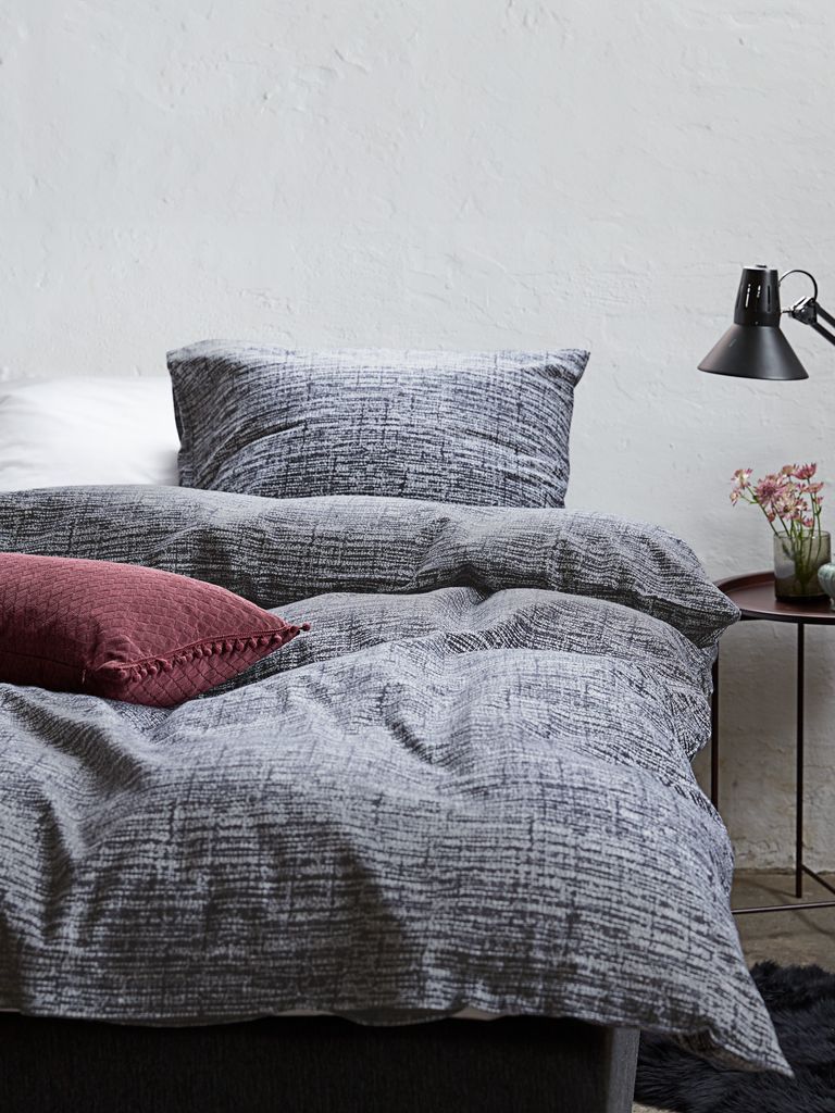 FILIPPA plus FILIPPA flanel posteljina 140x200 siva