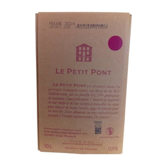 Pays d'oc red reserve 12.5%, 