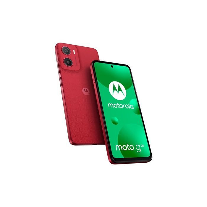Smartphone - MOTOROLA - Moto G05 - 4GB RAM - 64GB - Dual SIM - Rojo