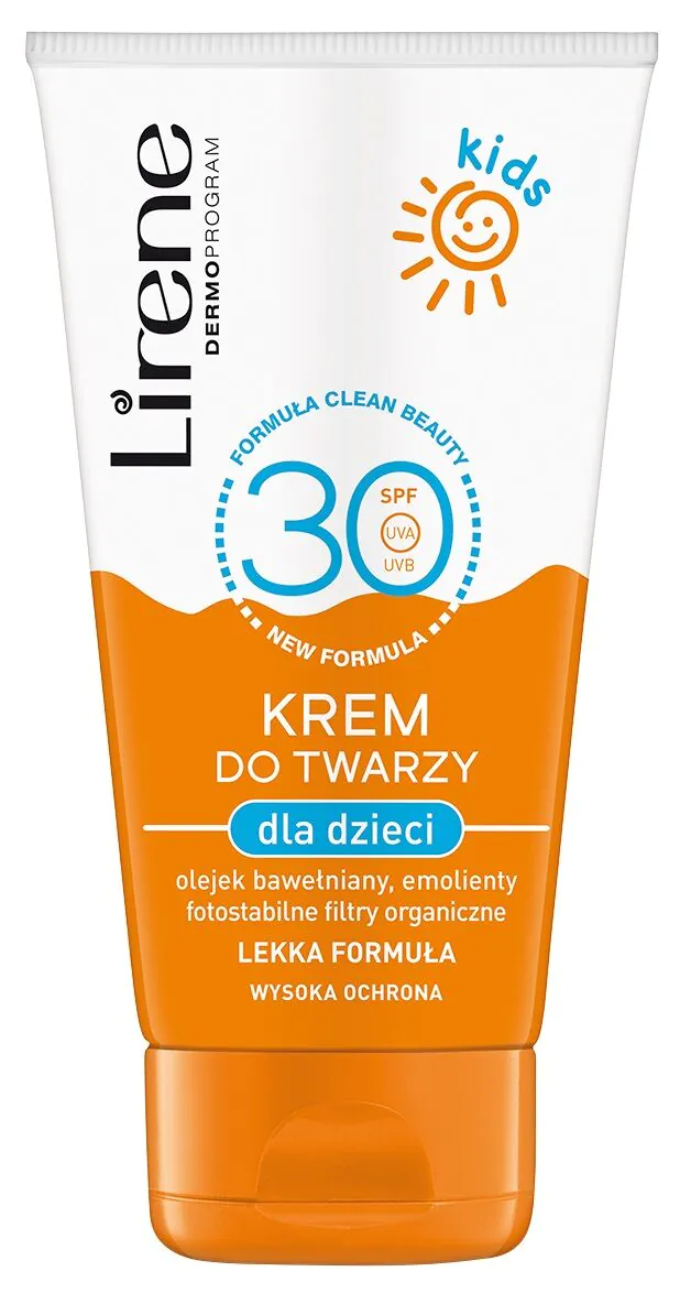 Lirene Sun Krem do twarzy dla dzieci SPF 30