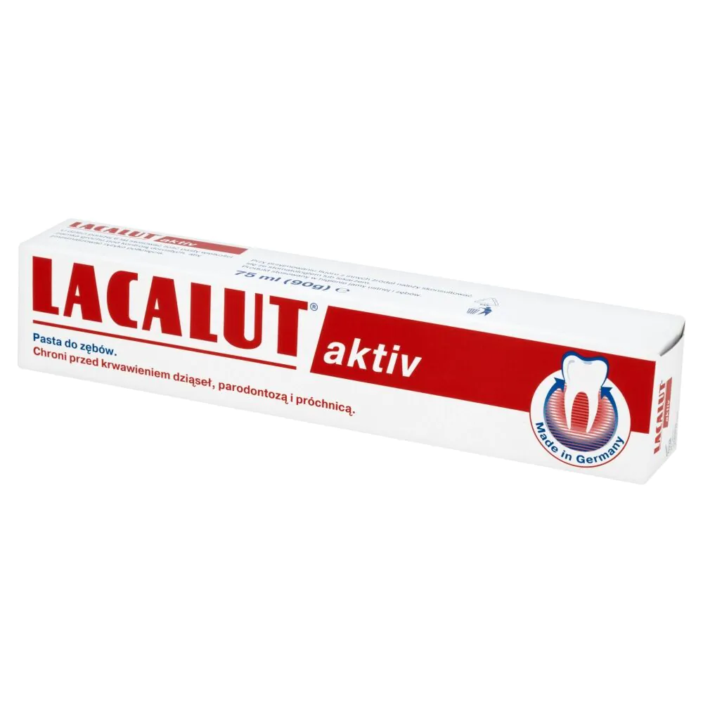 Lacalut Aktiv Pasta do zębów przeciw Krwawieniu Dziąseł