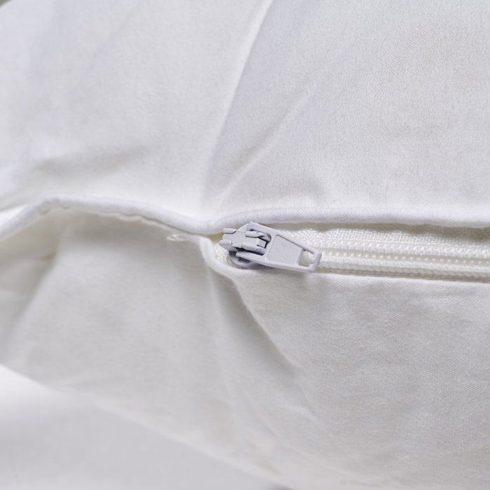 Cuscino premium in memory foam misto 65x65 cm - Comfort regolabile - Cerniera per regolare lo spessore - Fodera 100% cotone - BLU