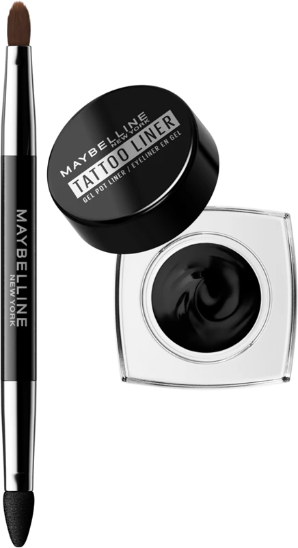 Delineador em gel de longa duração Maybelline New York Tattoo Liner com pincel