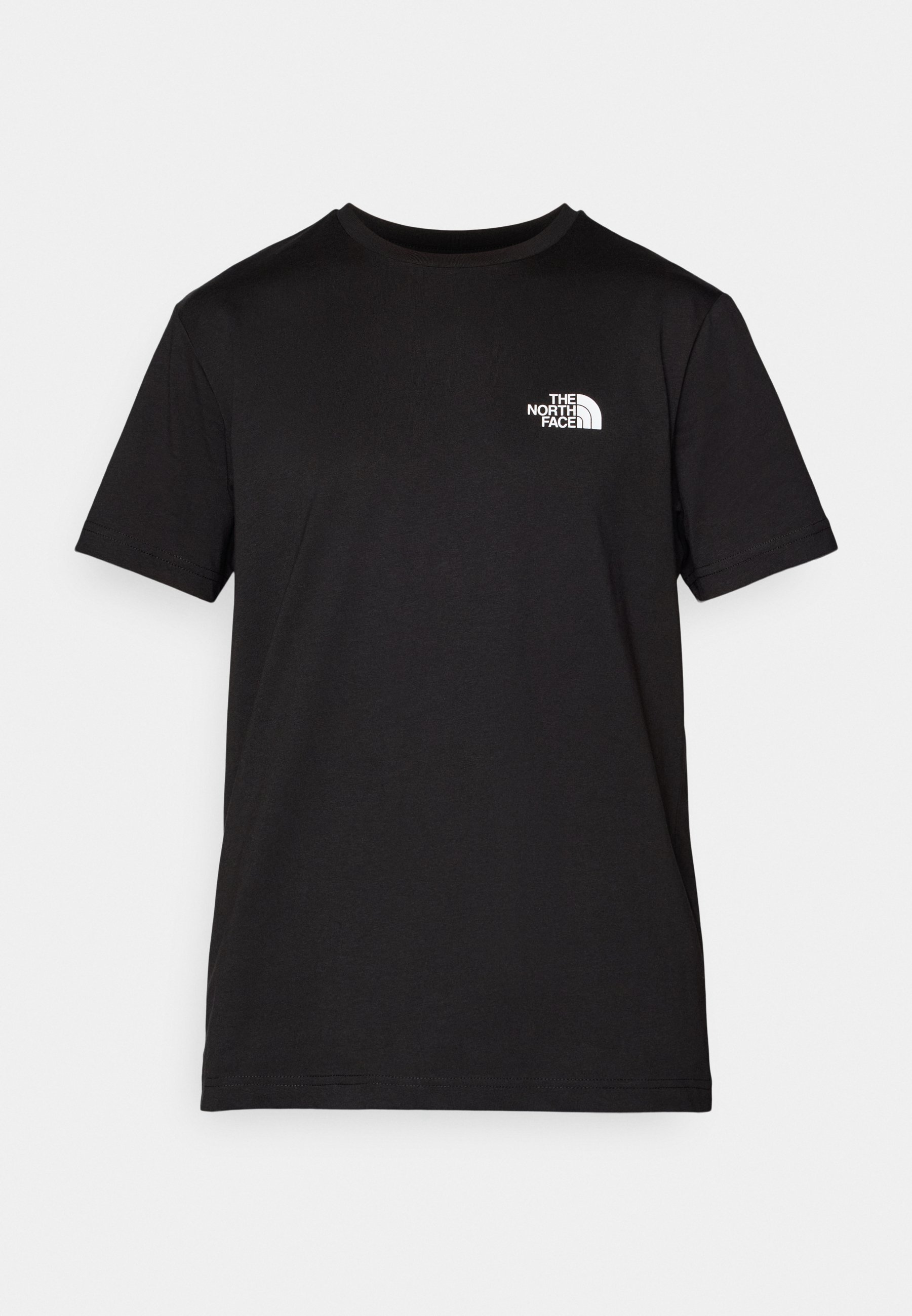 The North Face BOX NSE RAKU HORSE INFILL TEE - T-shirt met print - zwart/kardinaalrood