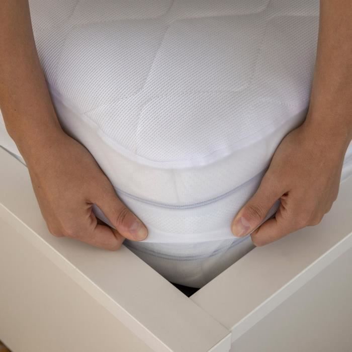 Coprimaterasso riscaldato - Imetec - Singolo Adapto Maxi 195x90 cm - 6 impostazioni di temperatura - Tessuto ipoallergenico - Temperatura costante