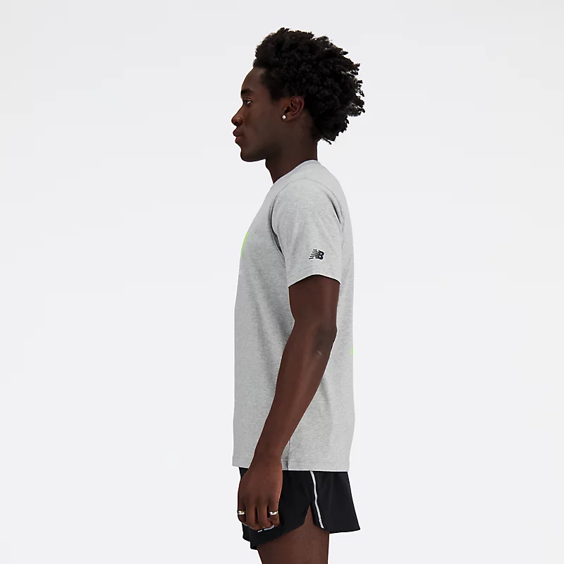 Męska koszulka z grafiką London Edition – ATHLETIC GREY