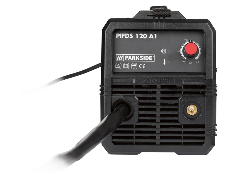 Soldador de fio fluxado PARKSIDE® Falownik PIFDS 120 A1