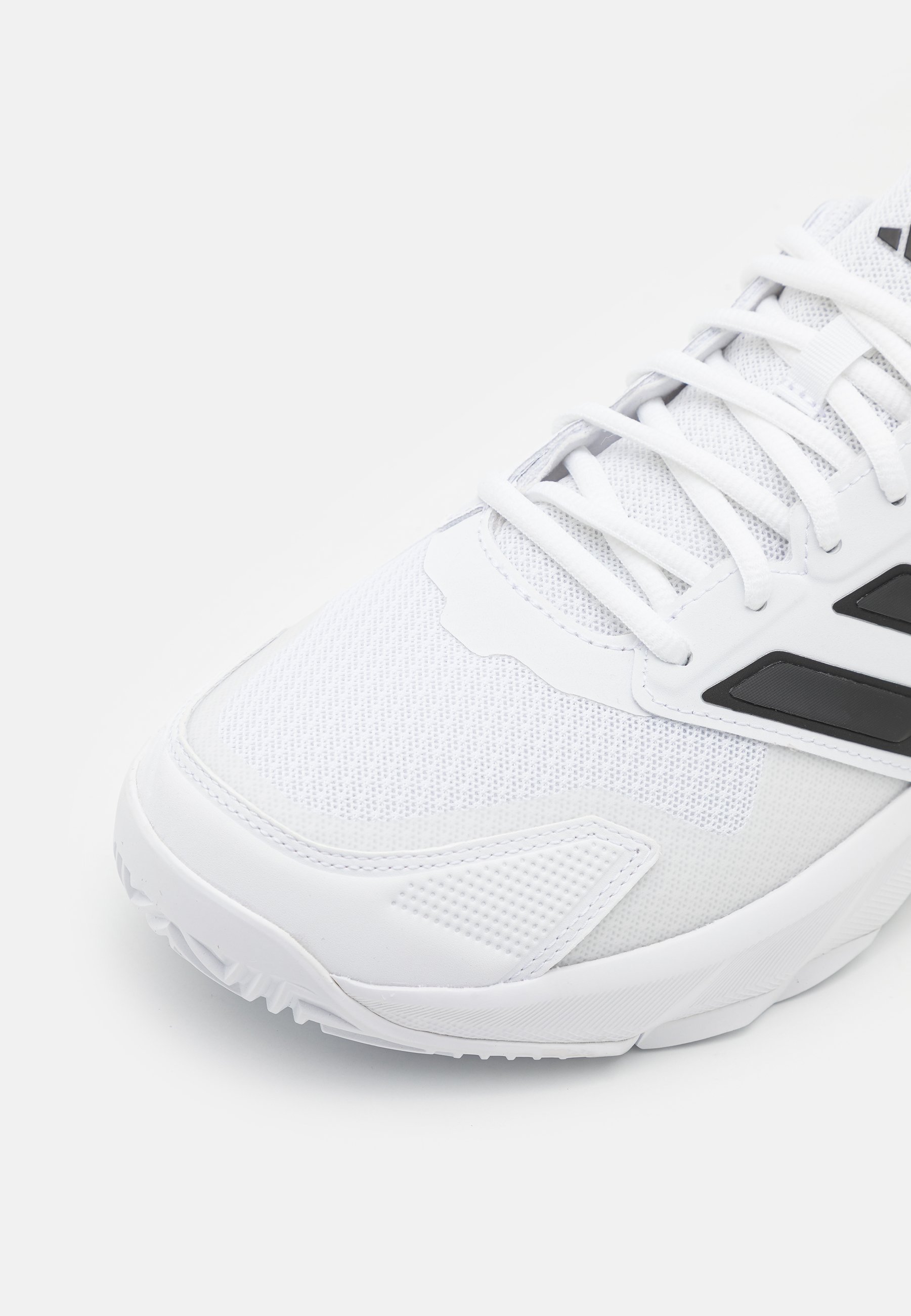 adidas Performance JAM CONTROL 3 M - Daugiafunkciniai teniso bateliai - debesų baltumo/juodos/pilkos spalvos