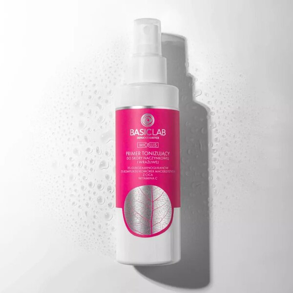 BasicLab Tonic - Pohjustusvoide kapillaari- ja herkälle iholle 150ml