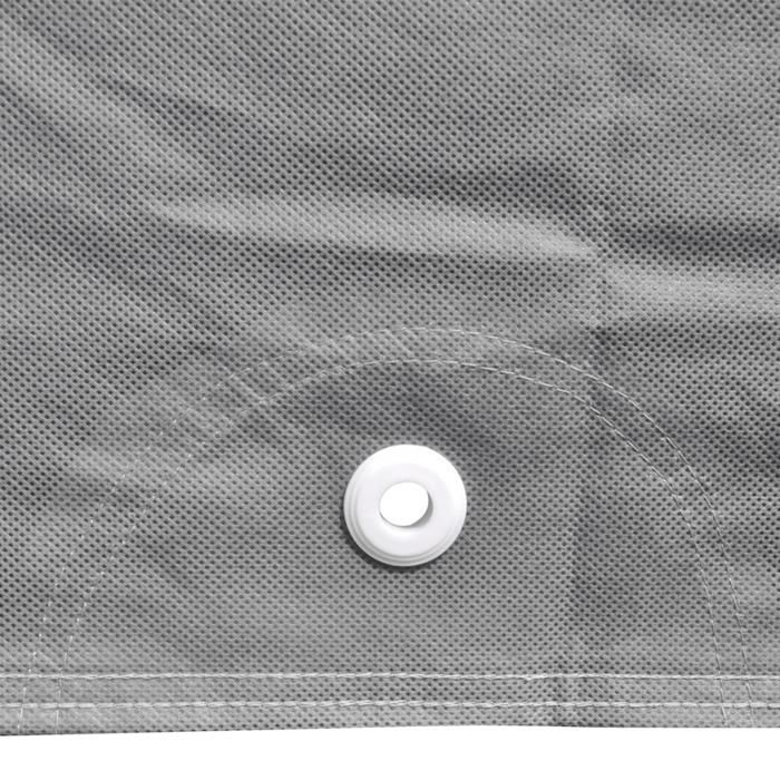 Media funda para coche, no tejida, 432 cm de largo, gris, 3402009