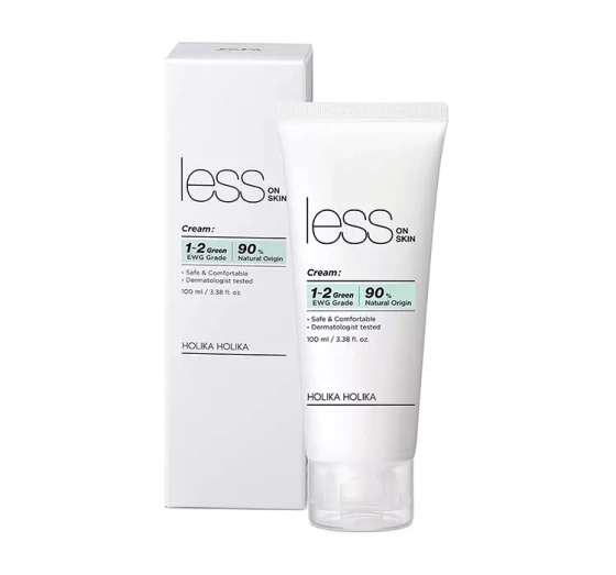 Holika Holika Less on Skin nawilżająco-łagodzący krem do twarzy 100 ml