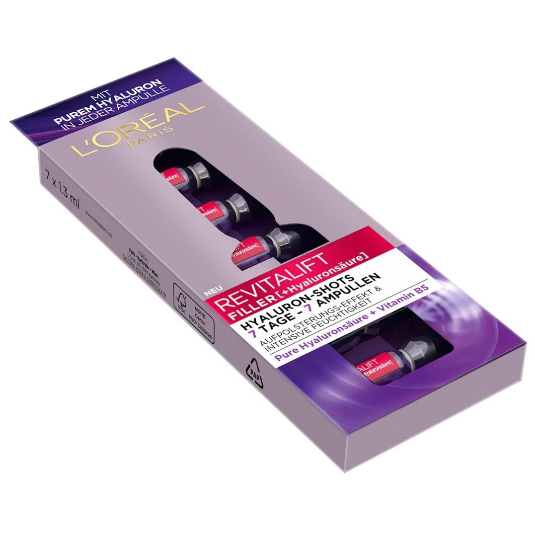 L'Oréal Paris Revitalift Ampoule Serum Filler Anti-Aging Hijaluronske ampule - 105 ml