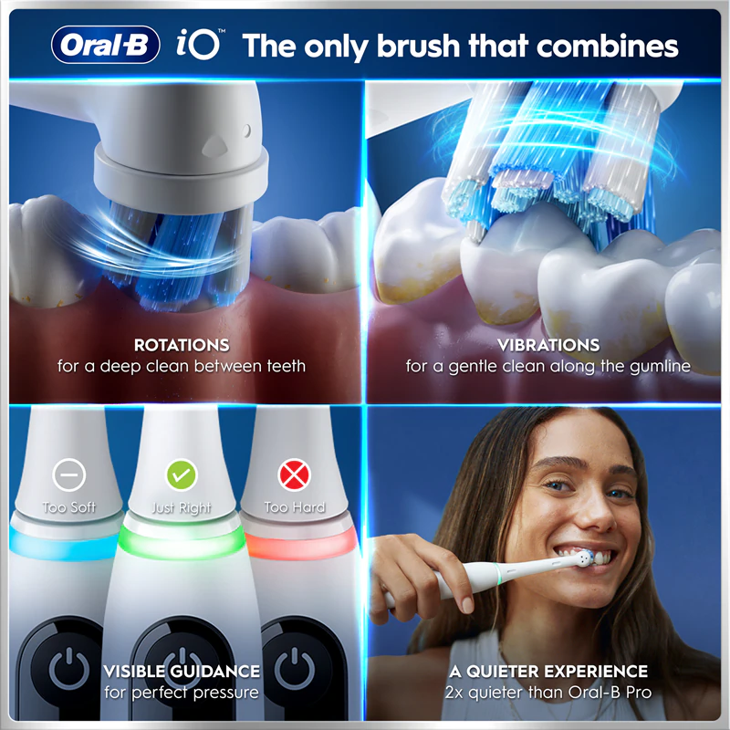 Oral-B iO6 Connected Coach elektrische tandenborstel met etui