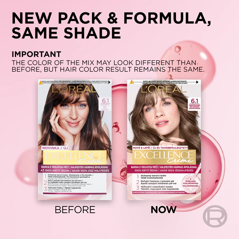 „L'Oréal Paris Excellence Cool Creme“ plaukų dažai