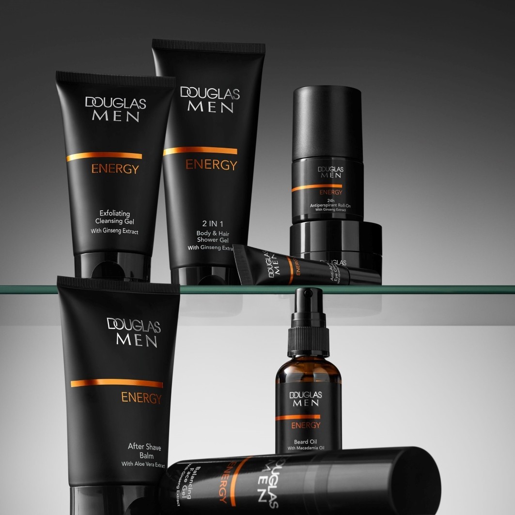 Douglas Collection Reinigingsgel voor Mannen, Exfoliërende Reinigingsgel – 150 ml