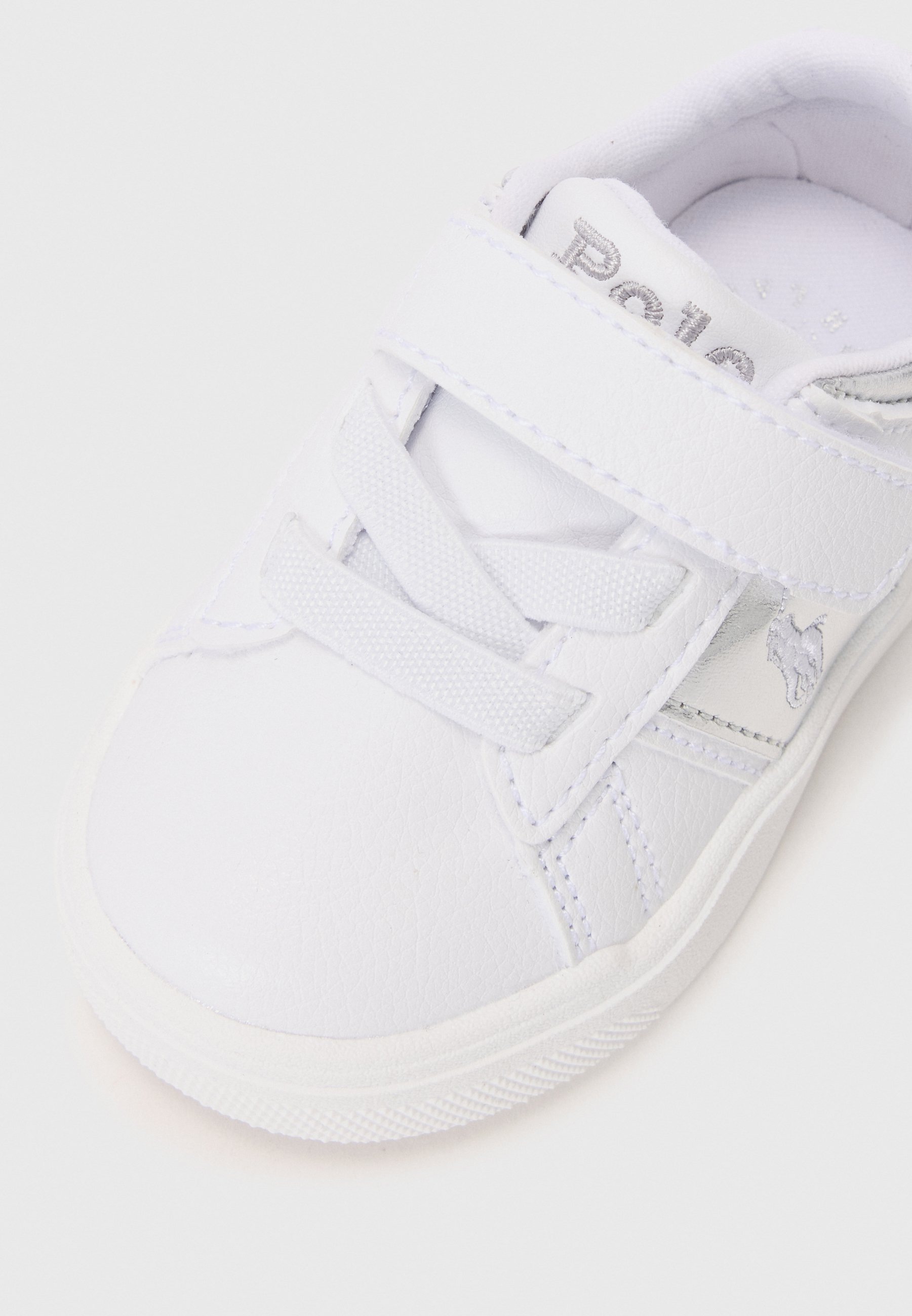 Polo Ralph Lauren FRAZIER UNISEX - Babyschoenen - wit/zilverkleurig
