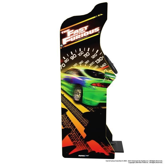 Arcade1Up Arcade Machine - The Fast & The Furious Deluxe with 4 games included