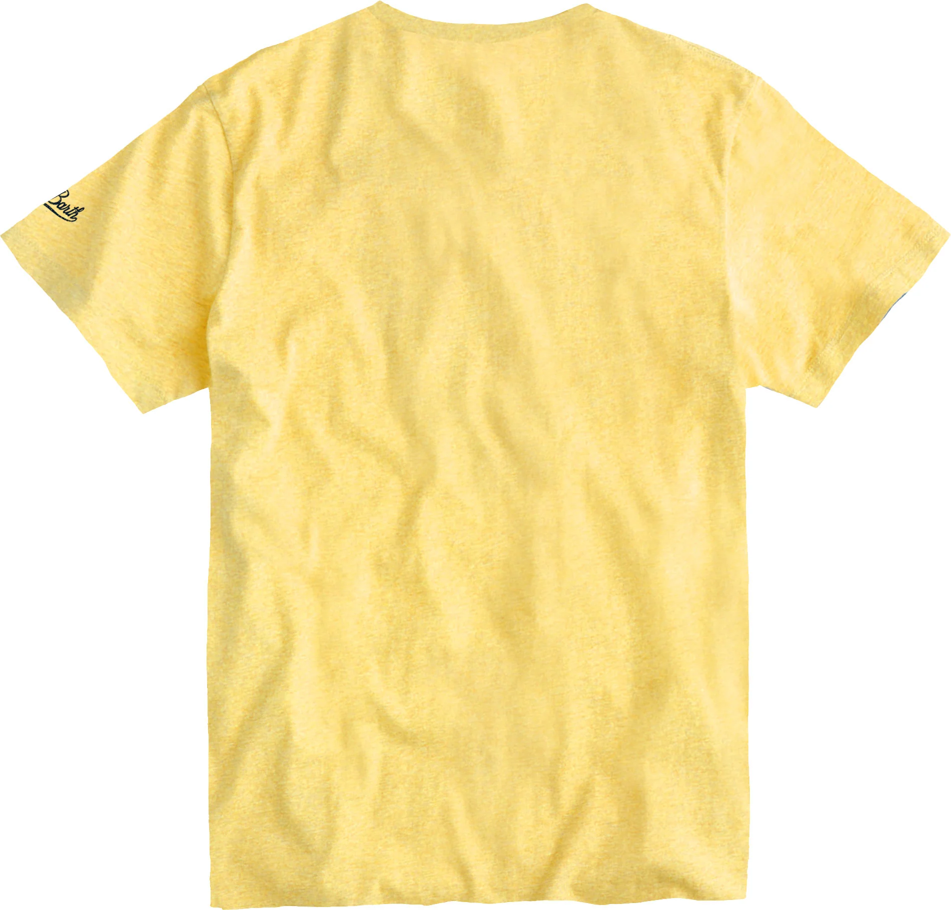 Geel T-shirt voor kinderen met haaienprint
