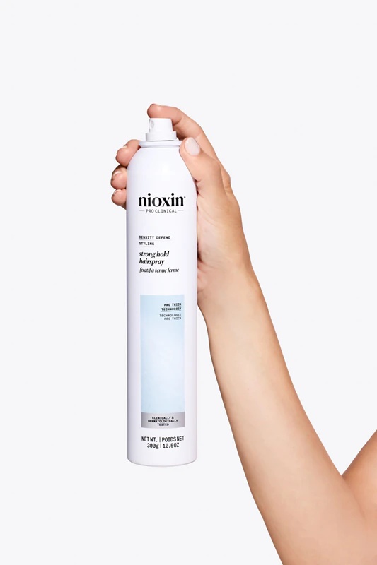 Nioxin Density Defend Styling Strong Hold matu laka perfektam apjomam