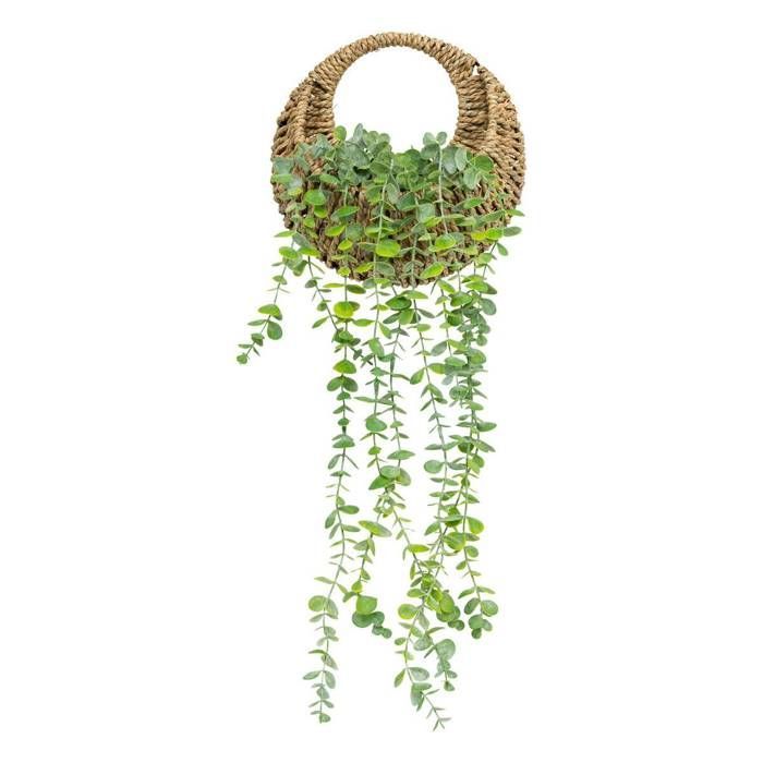 Planta colgante artificial Zea de 70 cm de altura - Atmosphera Interior Designer