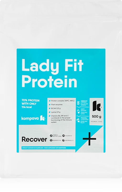 Suplemento proteico alimentar Kompava Lady Fit Protein para mulheres