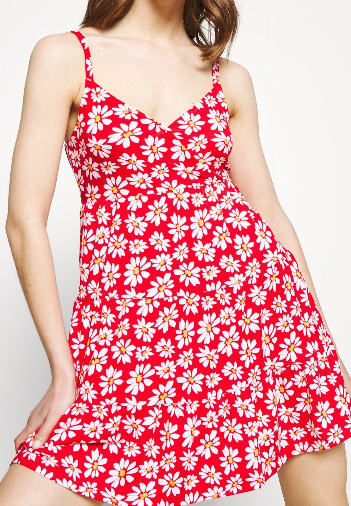 Abito in jersey rosso di Hollister Co.