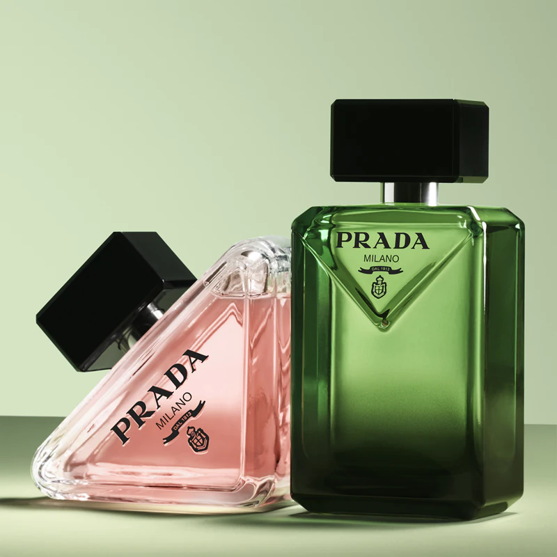 Frasco recarregável Prada Paradigme Eau de Parfum para homens