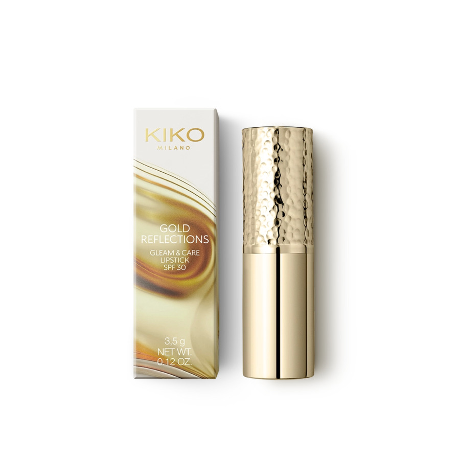 GOLD REFLECTIONS GLEAM & CARE -huulipuna SPF30 04 Luonnollinen muskottipähkinä