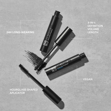 Máscara de pestañas 3INA The 24h Level Up Waterproof de 8 ml