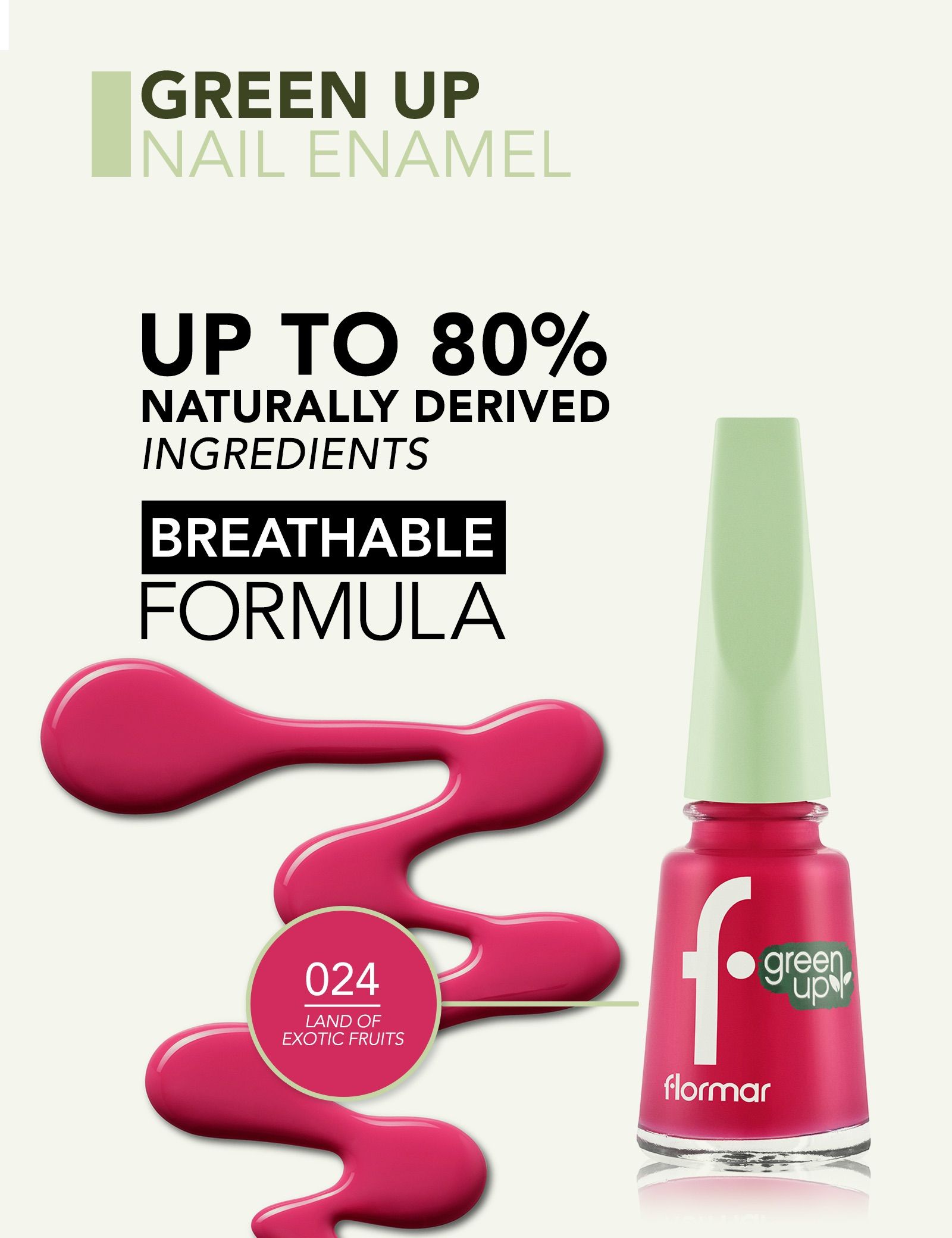 Green Up Nail Enamel lak za nokte Lakovi za nokte