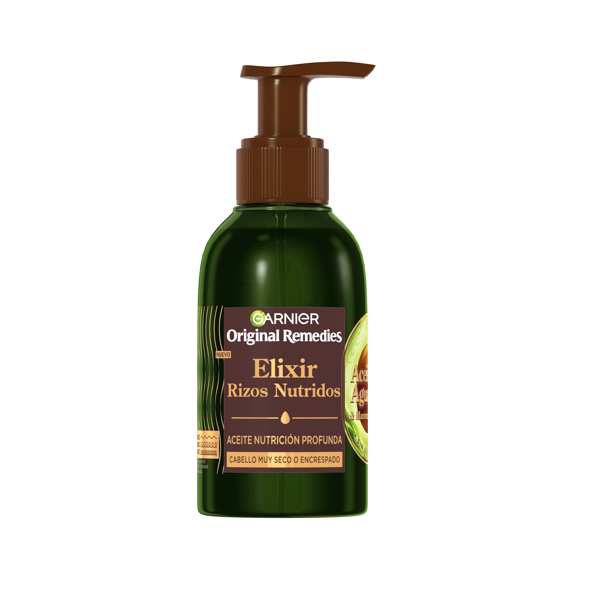 Original Remedies Elixir Nourished Curls Olja in tretmaji za lase