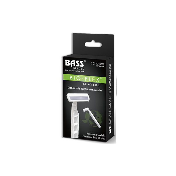 Bass BioFlex Einwegrasierer (5er-Packung)