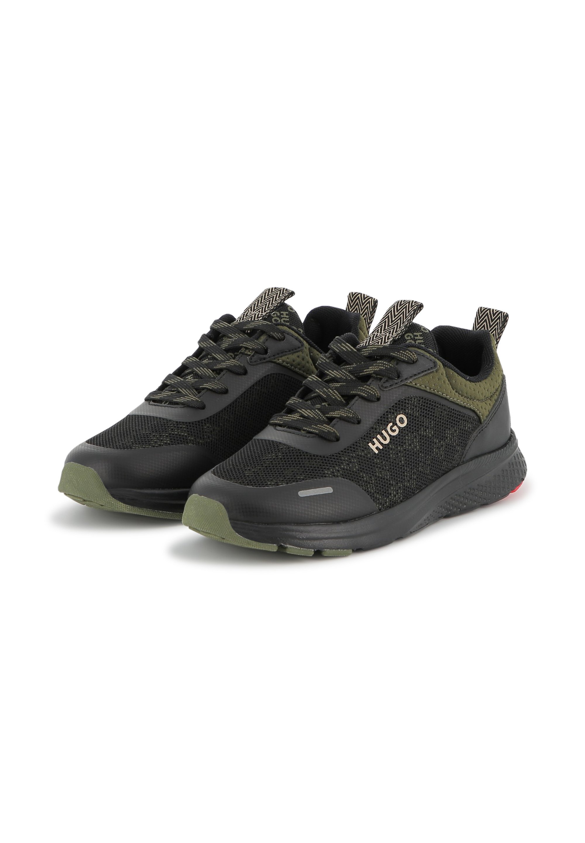 HUGO Kids Sneakers - zwart