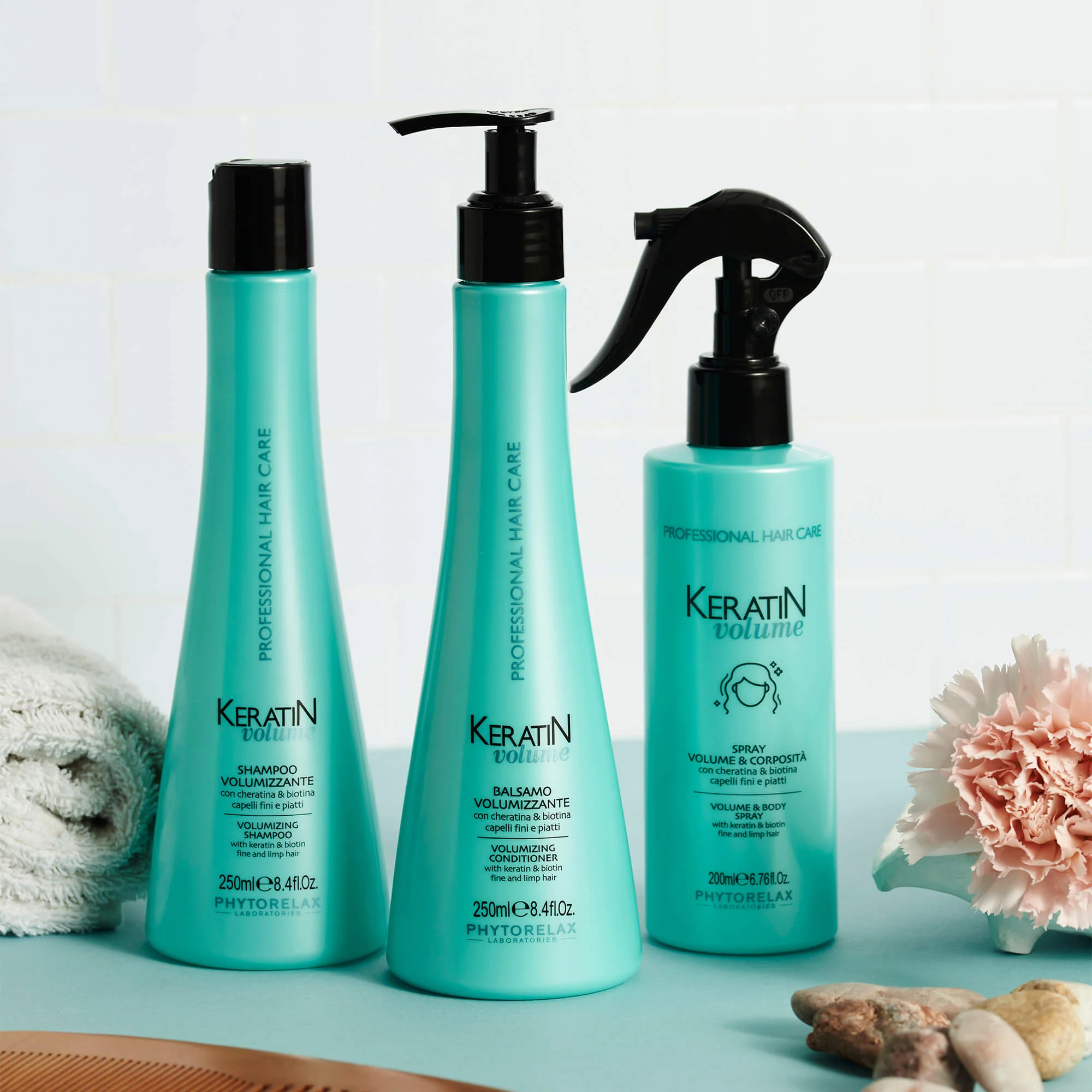 Keratin Volume Shampoo Volumizzante - Shampoo Volumizzante