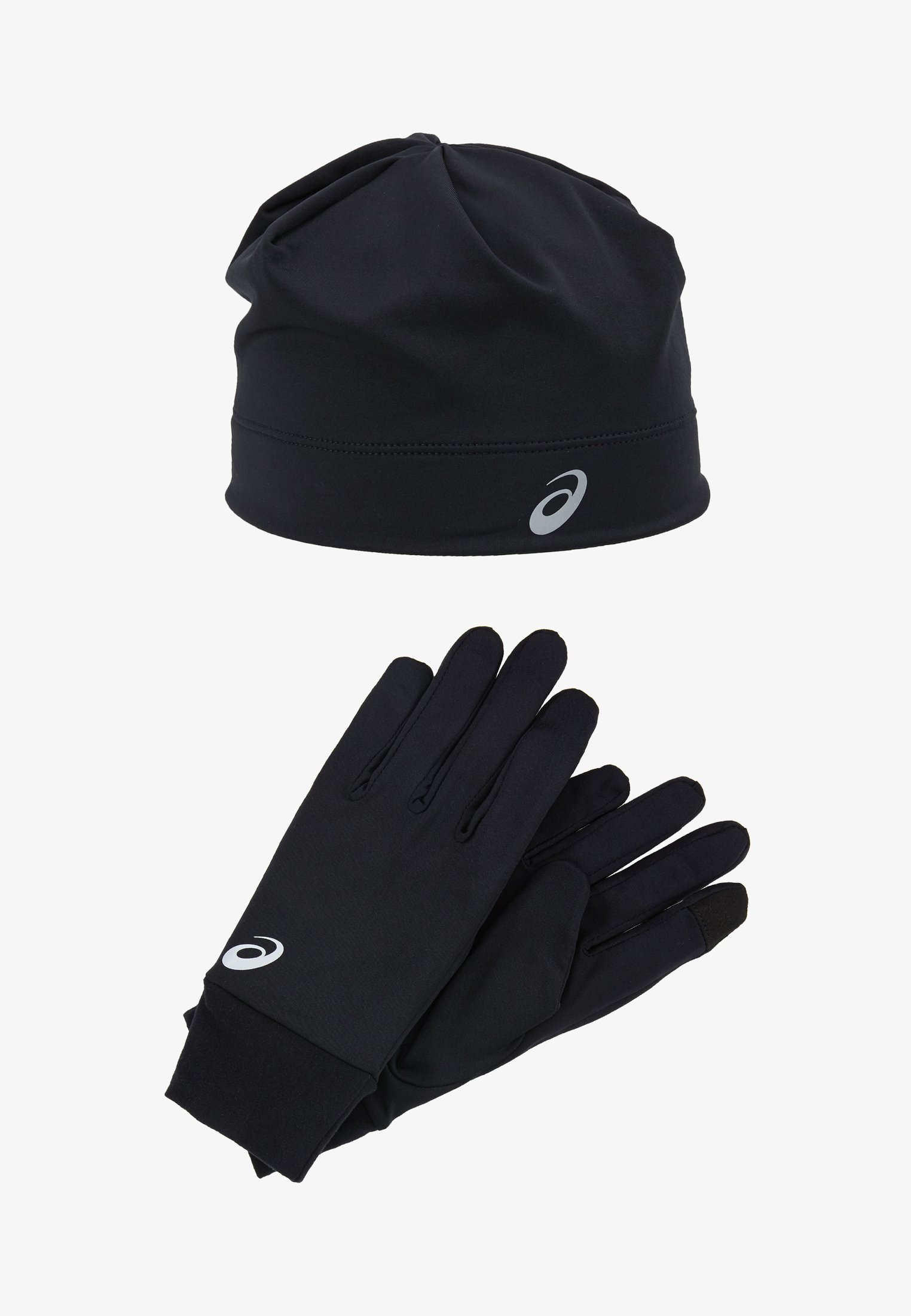 SET DA CORSA ASICS UNISEX - Guanti - neri performanti
