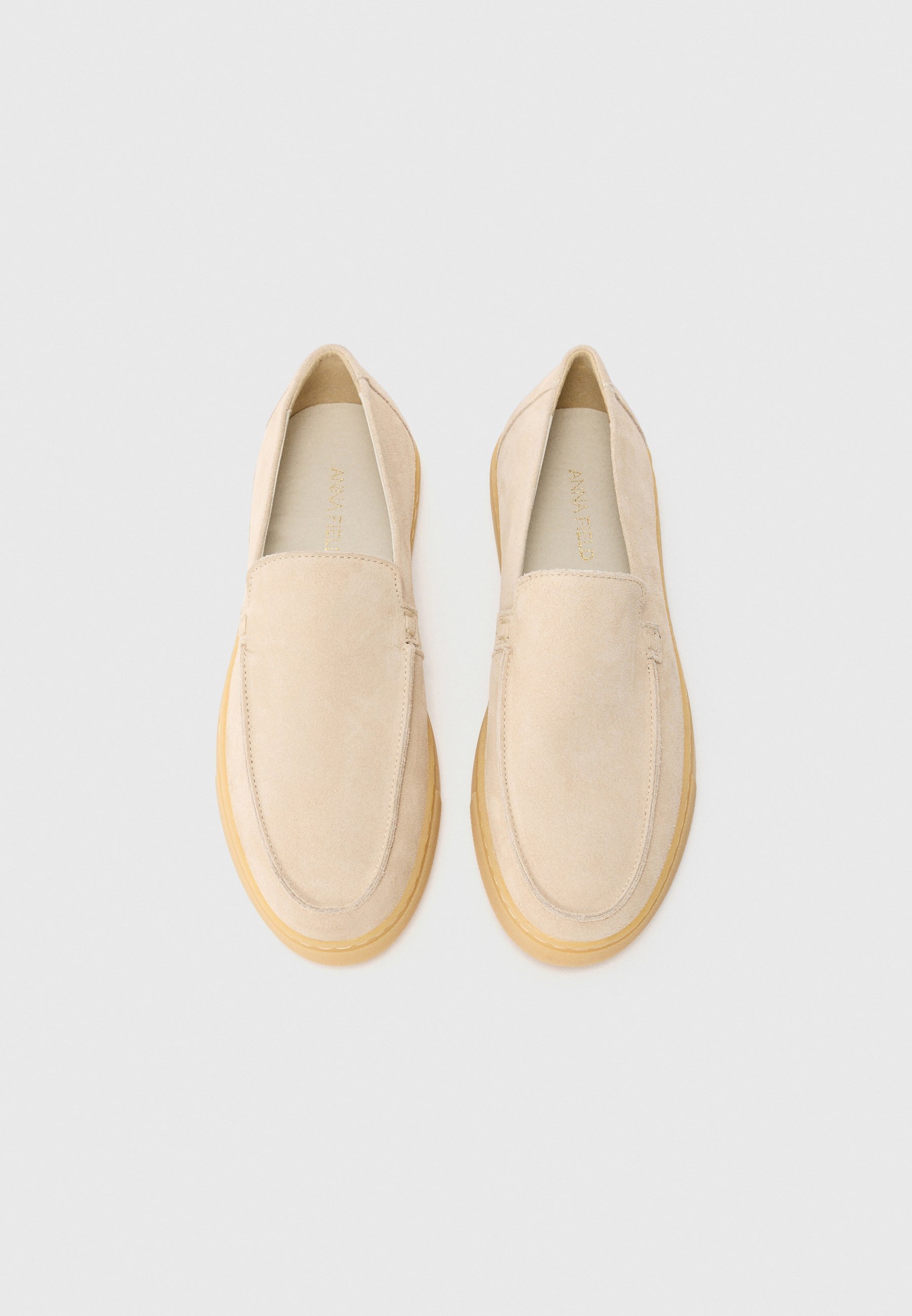 Anna Field LEATHER - Instappers - lichtbeige