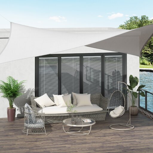 Outsunny pravokutna tenda za jedra 100110-059cw Tenda za jedra
