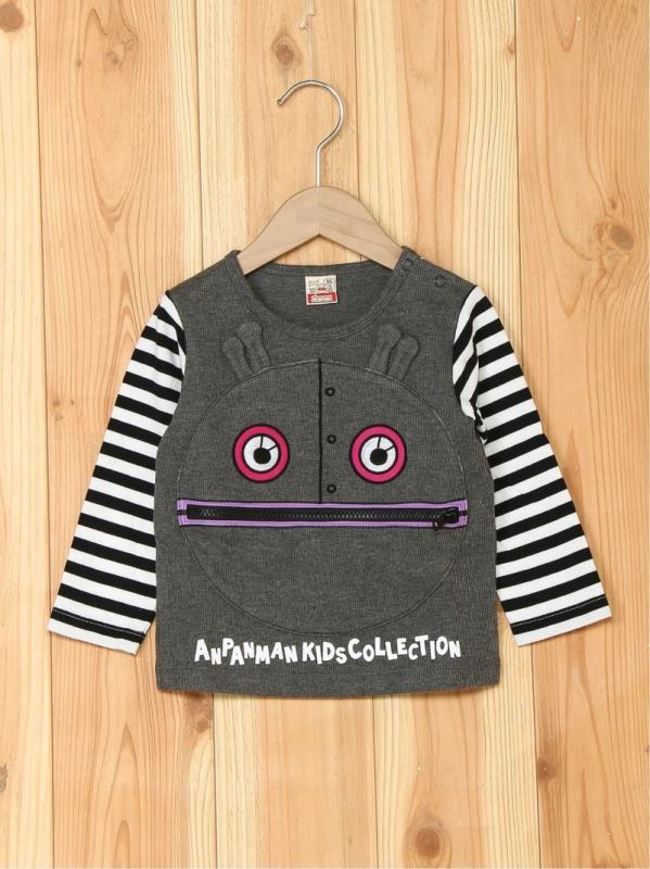 Camiseta larga con bolsillo y cara de Big Dadandan de APKC/(K)