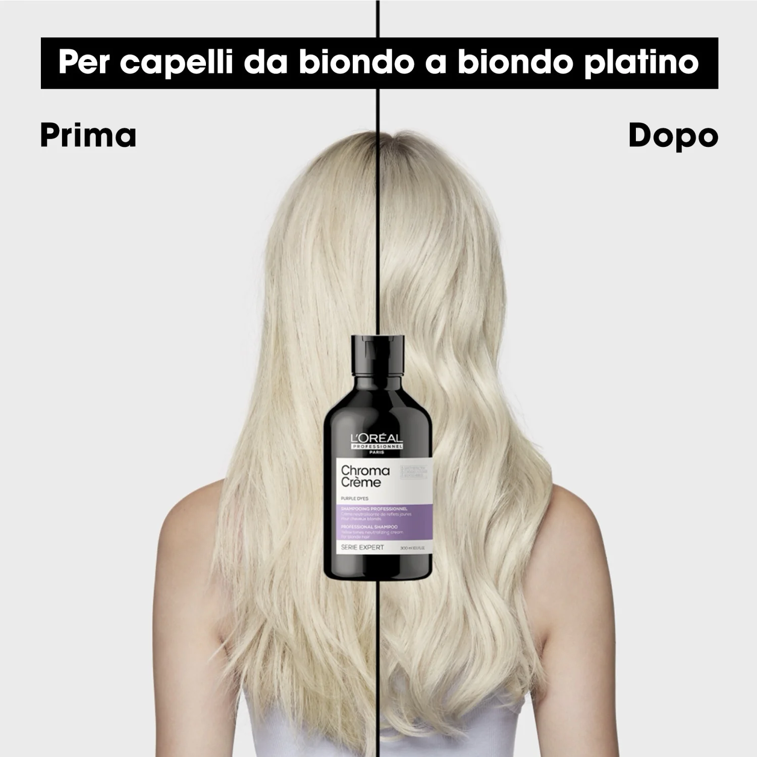 SERIE EXPERT New Chroma Crème Purple Dyes Shampoo - Shampoo Protezione Colore
