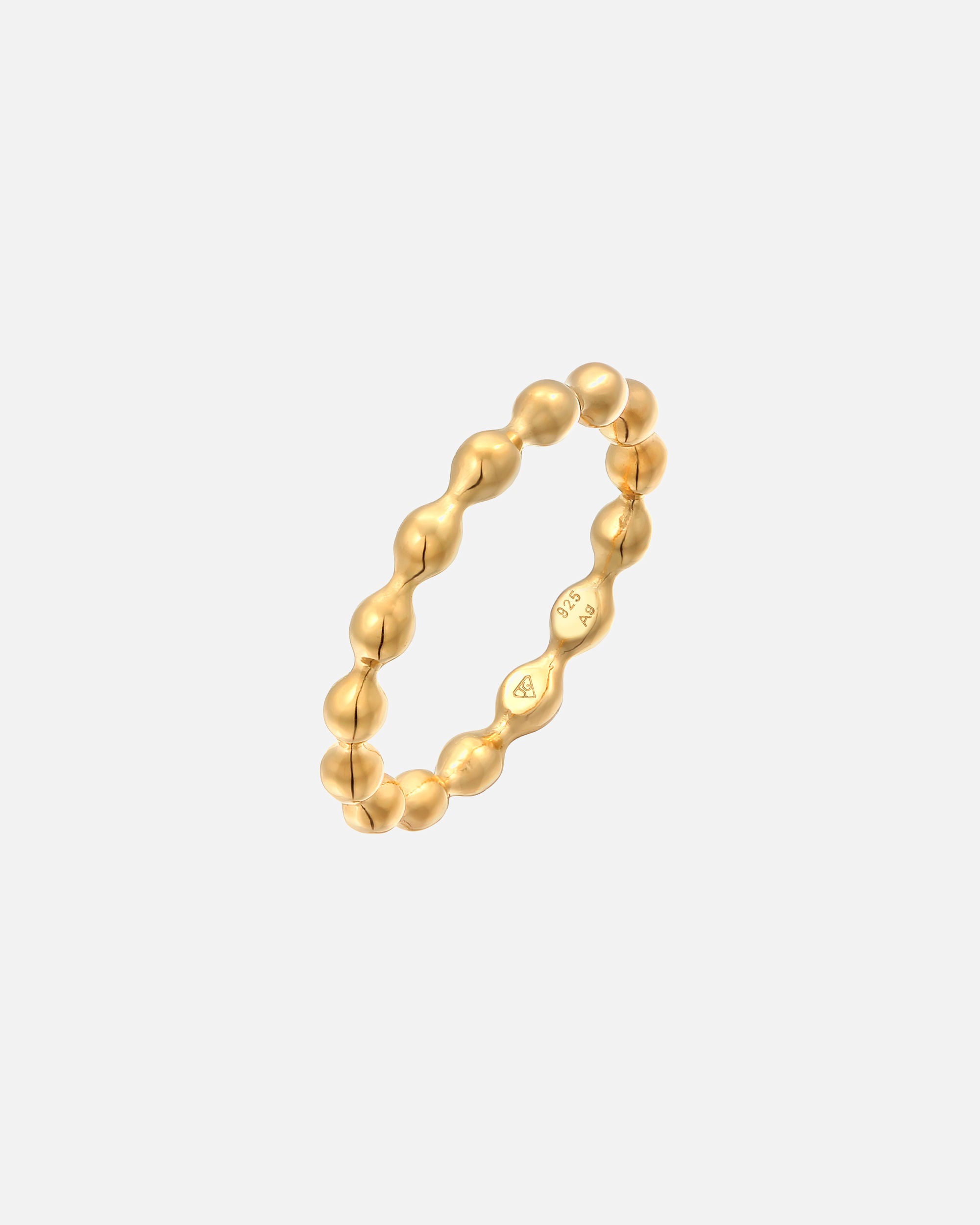 Elli Femmes Boule pile Simple en Argent Sterling 925