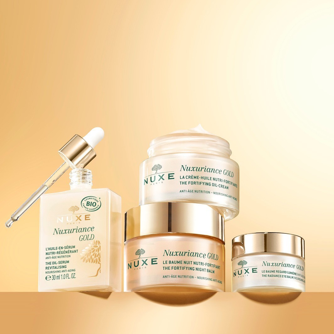 NUXE Anti-Aging-Pflege Nuxuriance® Gold Nährende Öl-Creme – Ultimative Anti-Aging-Pflege – 50 ml