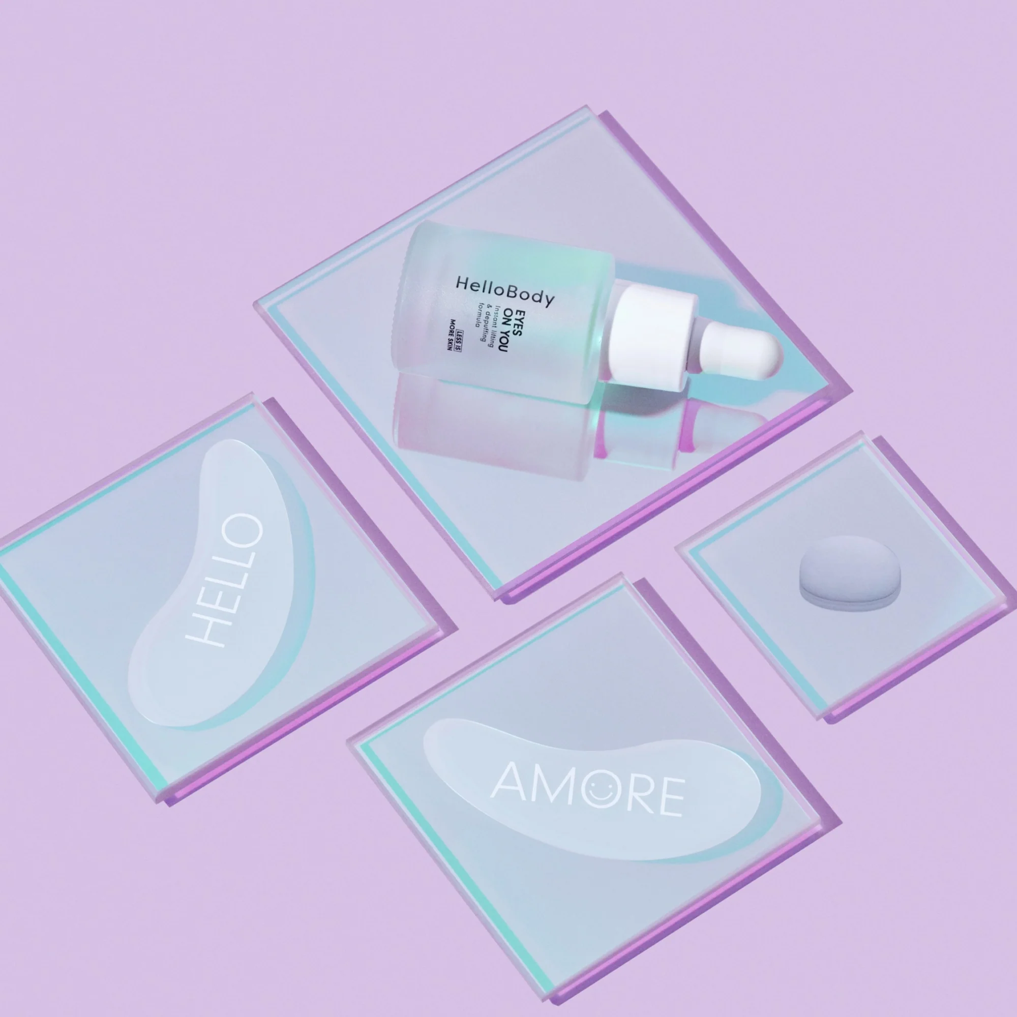 Booster Hello Amore Duo Set - Contorno occhi antirughe, Maschera Contorno Occhi, Tratt.anti borse e occhiaie, Cofanetto Antirughe, Cofanetto Occhi e Labbra