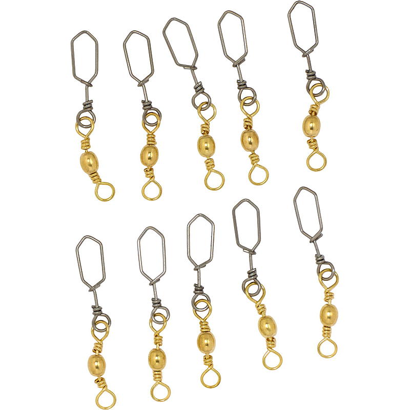 Villfisken Snap swivel 10-pack nr. 2, Villfisken