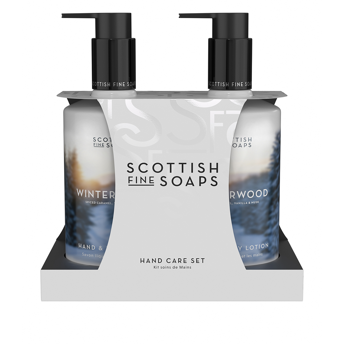 Coffret de soins pour les mains Winterwood de Scottish Fine Soaps